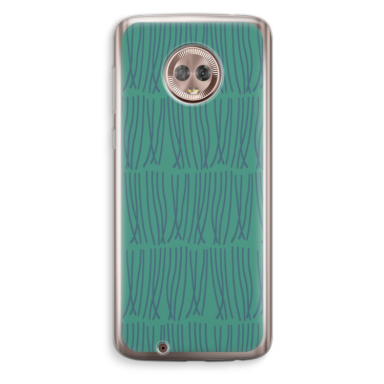Swirls: Motorola Moto G6 Transparant Hoesje