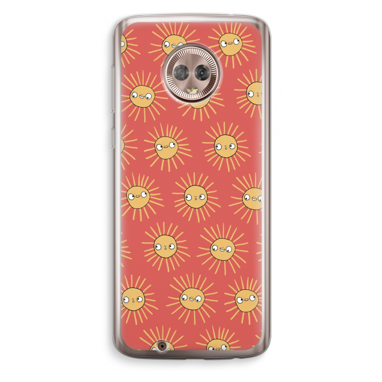 Zon: Motorola Moto G6 Transparant Hoesje