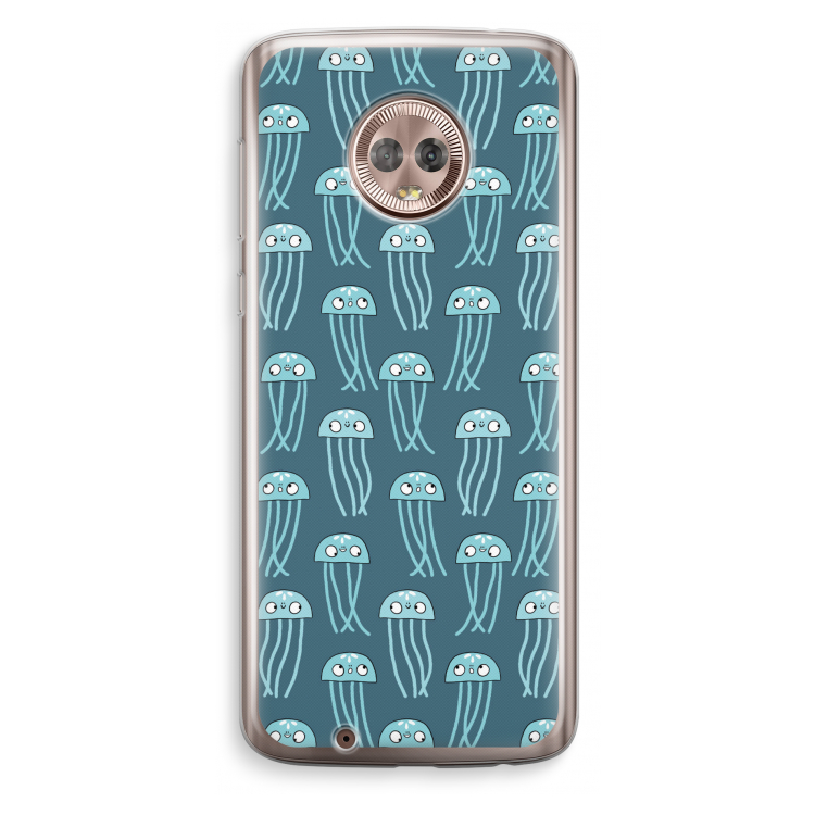 Kwallie: Motorola Moto G6 Transparant Hoesje