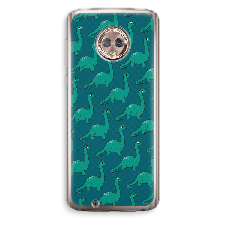 Diplodocus: Motorola Moto G6 Transparant Hoesje