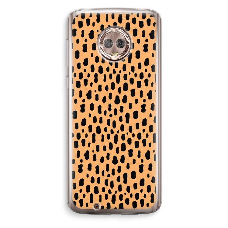 Panter: Motorola Moto G6 Transparant Hoesje