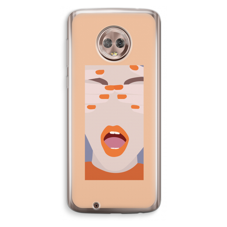 Surprise: Motorola Moto G6 Transparant Hoesje