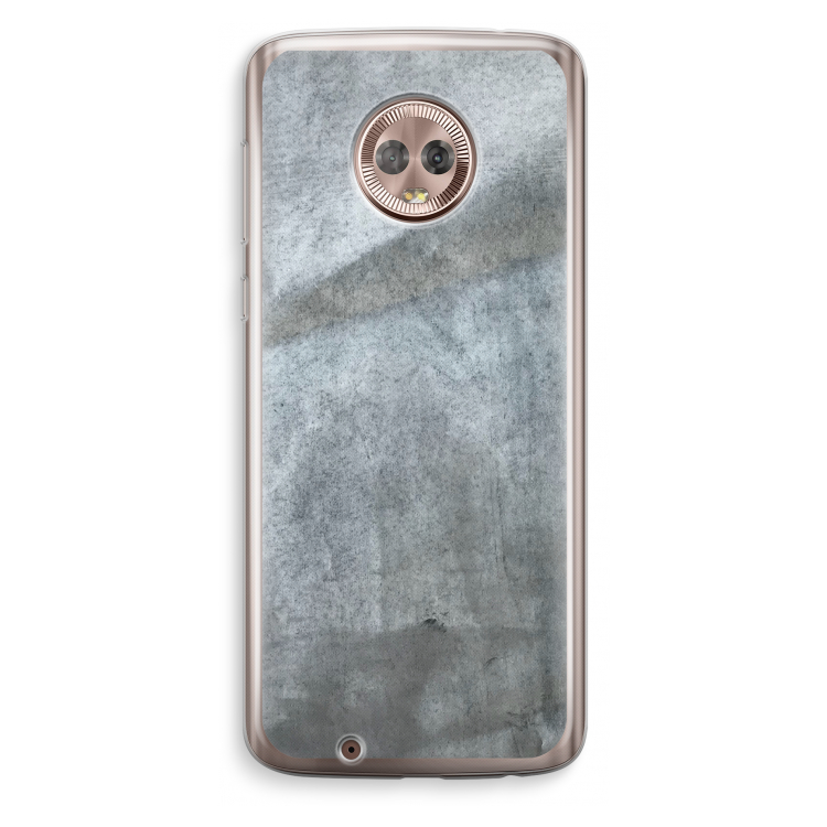 Grey Stone: Motorola Moto G6 Transparant Hoesje