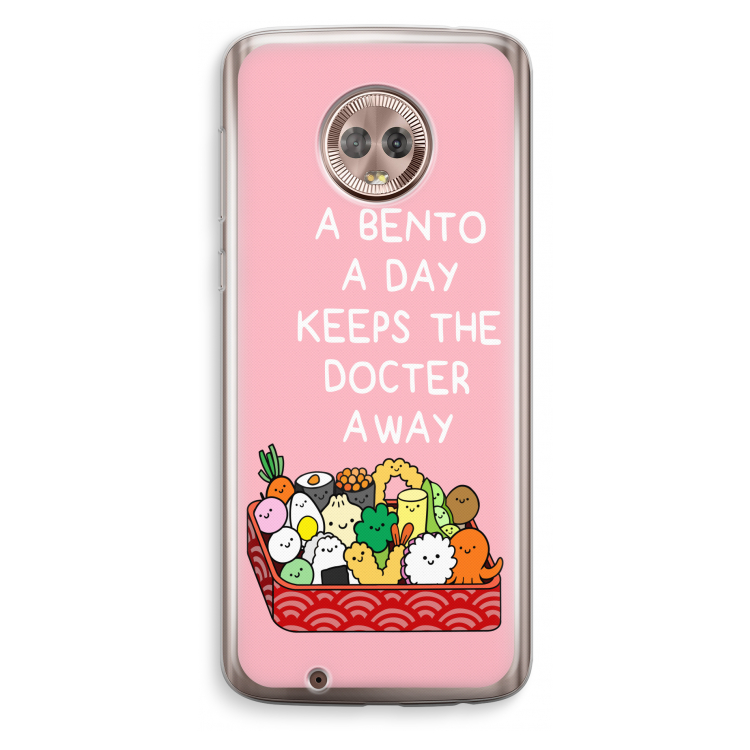 Bento a day: Motorola Moto G6 Transparant Hoesje