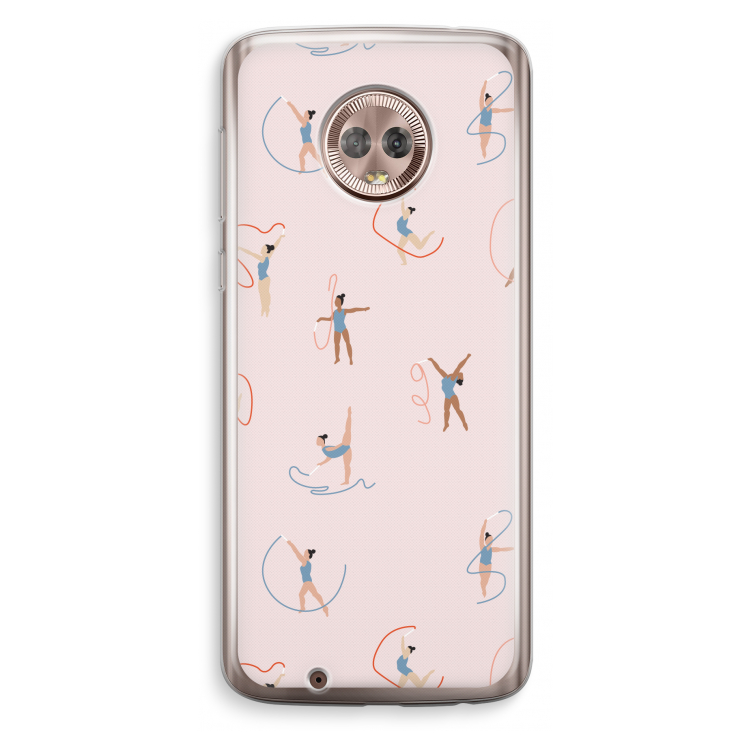 Dancing #3: Motorola Moto G6 Transparant Hoesje