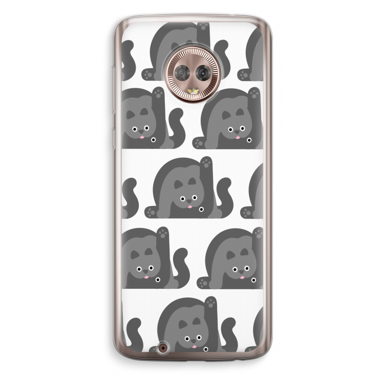 Cats: Motorola Moto G6 Transparant Hoesje