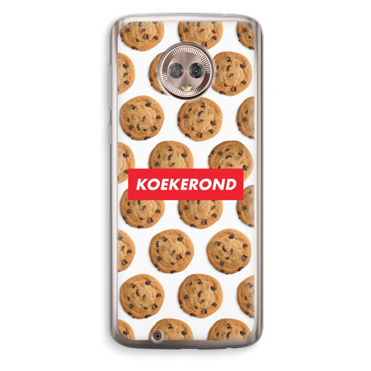 Koekerond: Motorola Moto G6 Transparant Hoesje