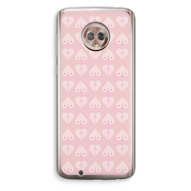 Ass 'n Titties: Motorola Moto G6 Transparant Hoesje