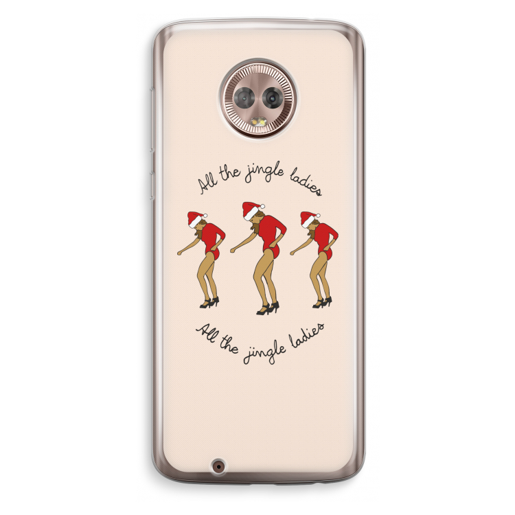 Jingle Ladies: Motorola Moto G6 Transparant Hoesje
