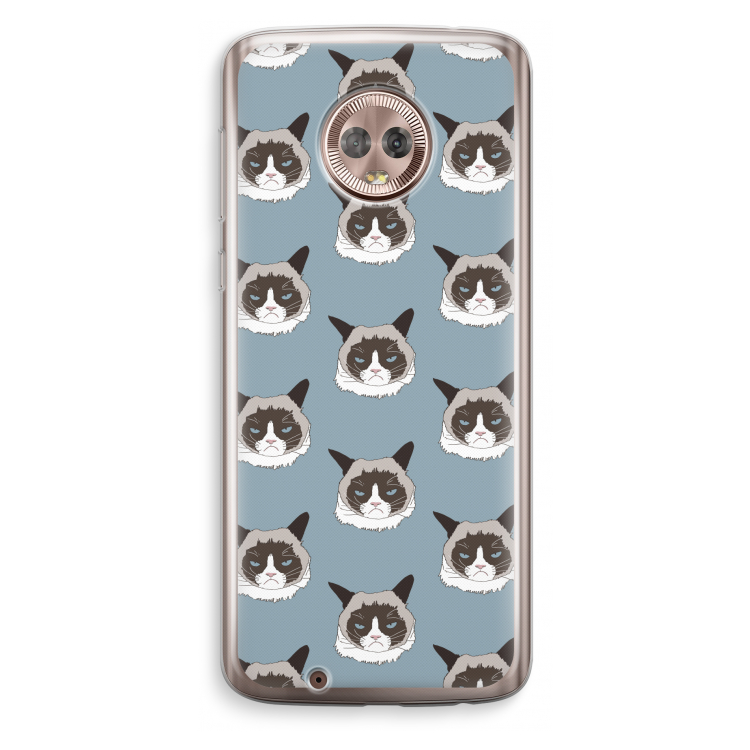 It's a Purrr Case: Motorola Moto G6 Transparant Hoesje