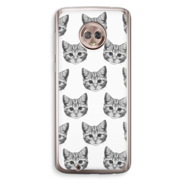Kitten: Motorola Moto G6 Transparant Hoesje
