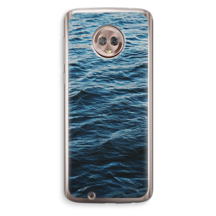 Oceaan: Motorola Moto G6 Transparant Hoesje