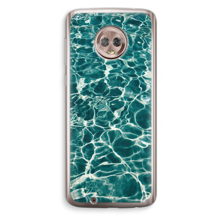 Weerkaatsing water: Motorola Moto G6 Transparant Hoesje