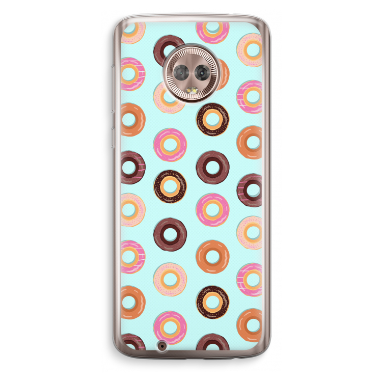 Donuts: Motorola Moto G6 Transparant Hoesje