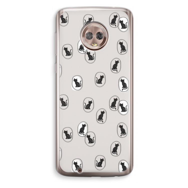 Miauw: Motorola Moto G6 Transparant Hoesje
