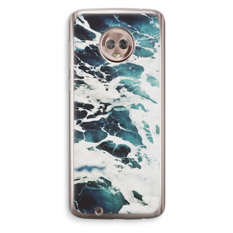Golven: Motorola Moto G6 Transparant Hoesje