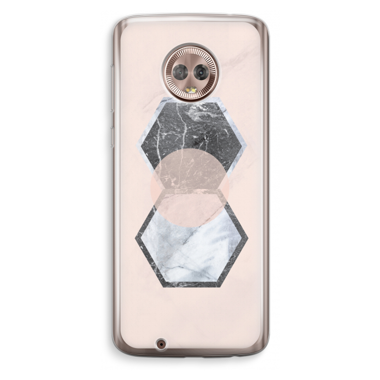 Creatieve toets: Motorola Moto G6 Transparant Hoesje