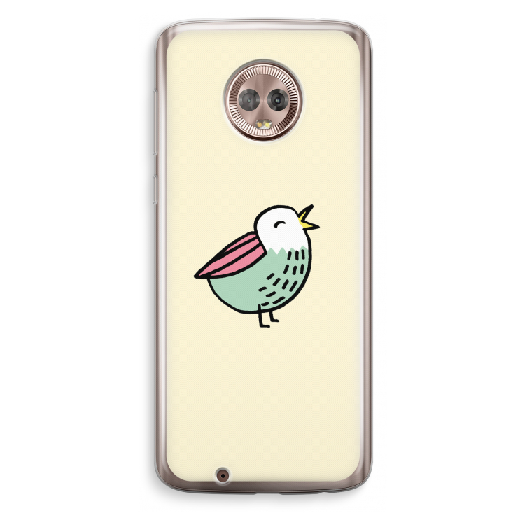 Birdy: Motorola Moto G6 Transparant Hoesje