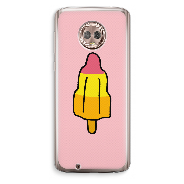 Raketijsje: Motorola Moto G6 Transparant Hoesje