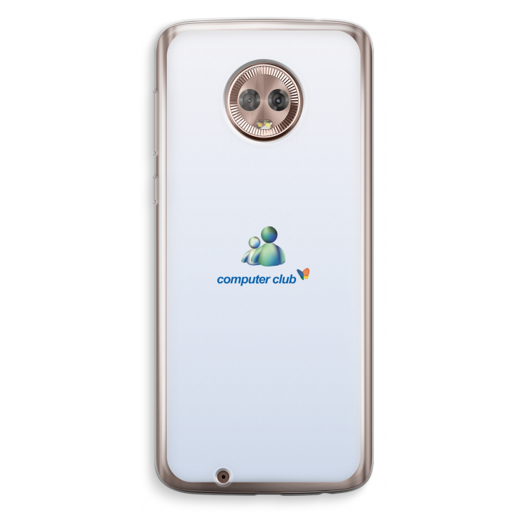 MSN: Motorola Moto G6 Transparant Hoesje