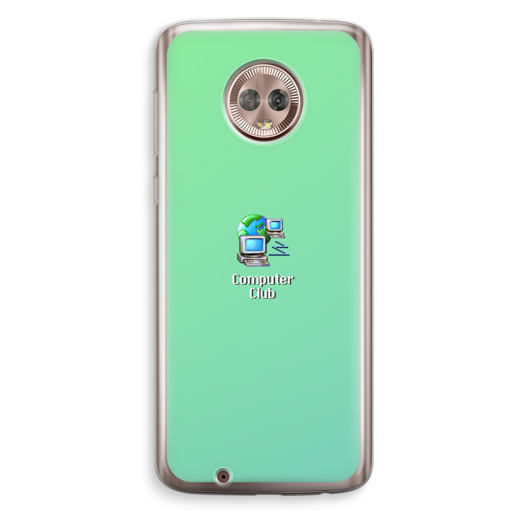 Win98: Motorola Moto G6 Transparant Hoesje