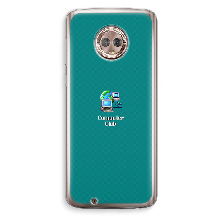 Win98: Motorola Moto G6 Transparant Hoesje