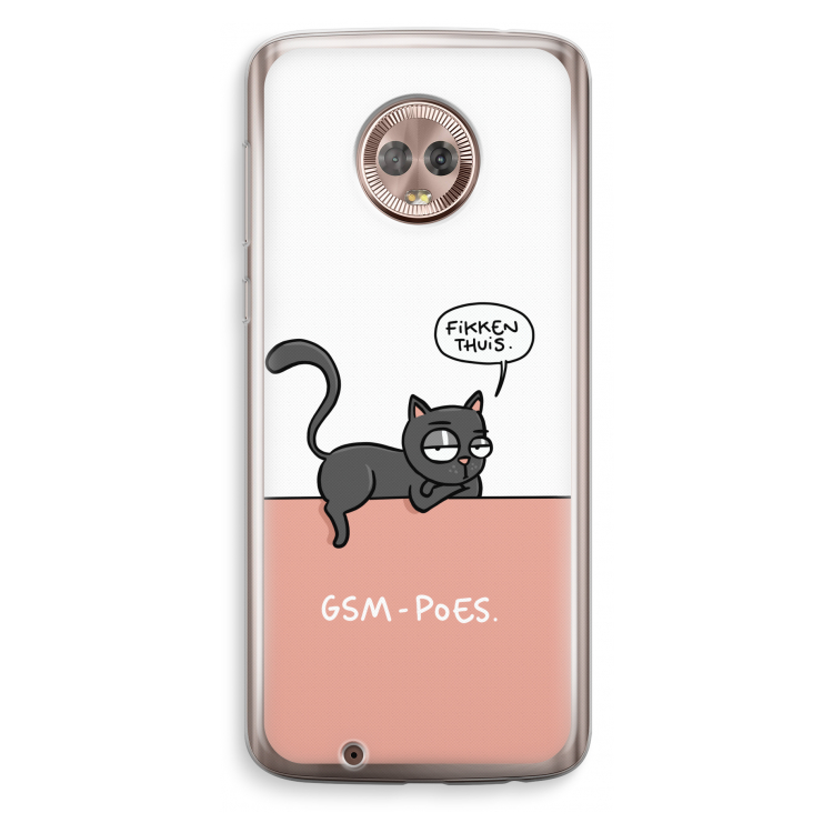 GSM poes: Motorola Moto G6 Transparant Hoesje
