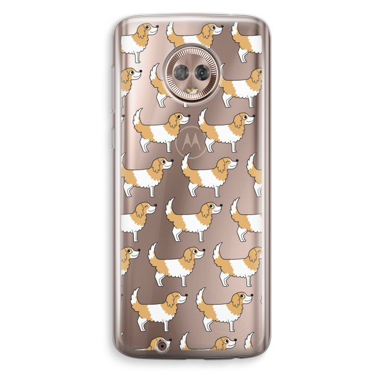 Doggy: Motorola Moto G6 Transparant Hoesje