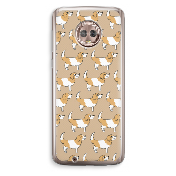 Doggy: Motorola Moto G6 Transparant Hoesje