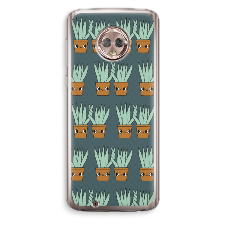 Sansevieria: Motorola Moto G6 Transparant Hoesje
