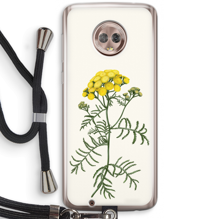 Tansy: Motorola Moto G6 Transparant Hoesje met koord
