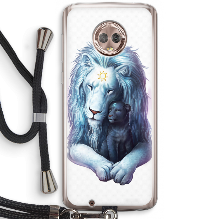 Child Of Light: Motorola Moto G6 Transparant Hoesje met koord