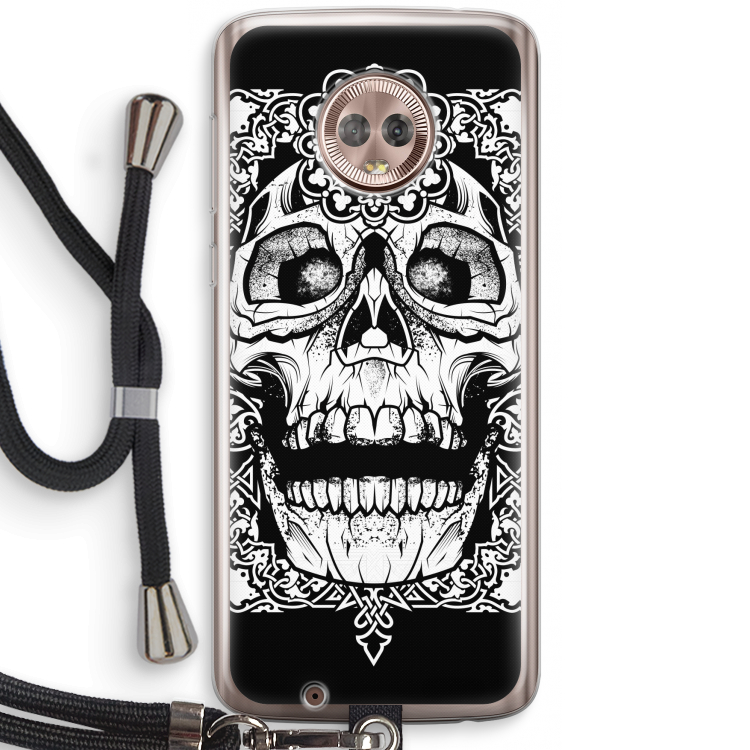 Seek & Destroy: Motorola Moto G6 Transparant Hoesje met koord