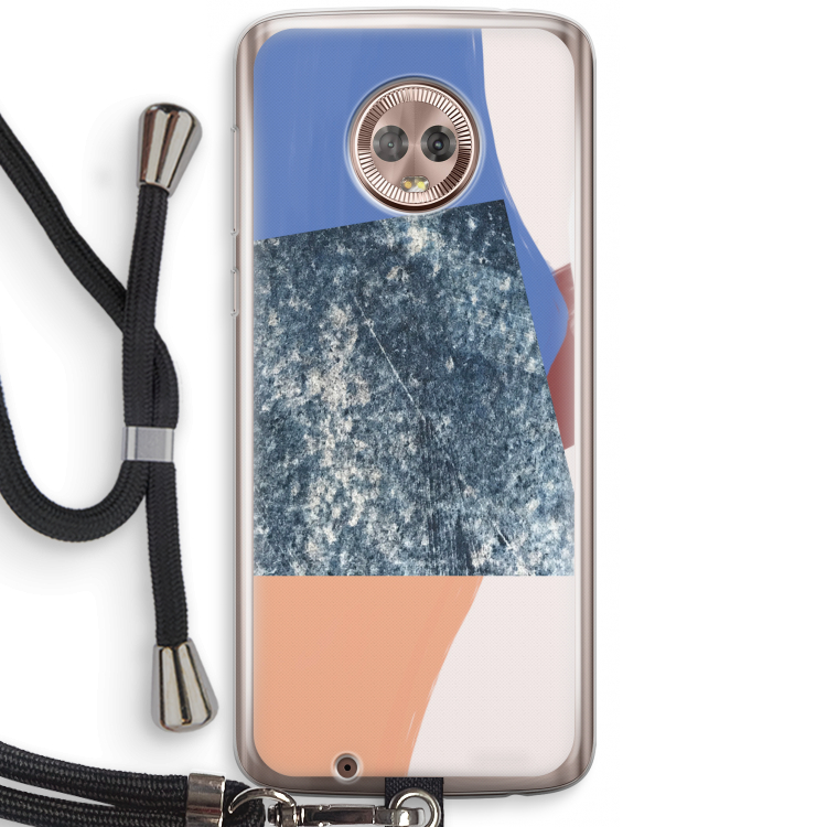 Billy: Motorola Moto G6 Transparant Hoesje met koord