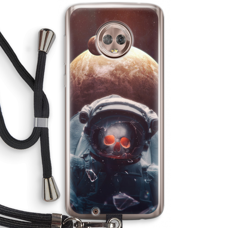 Voyager: Motorola Moto G6 Transparant Hoesje met koord