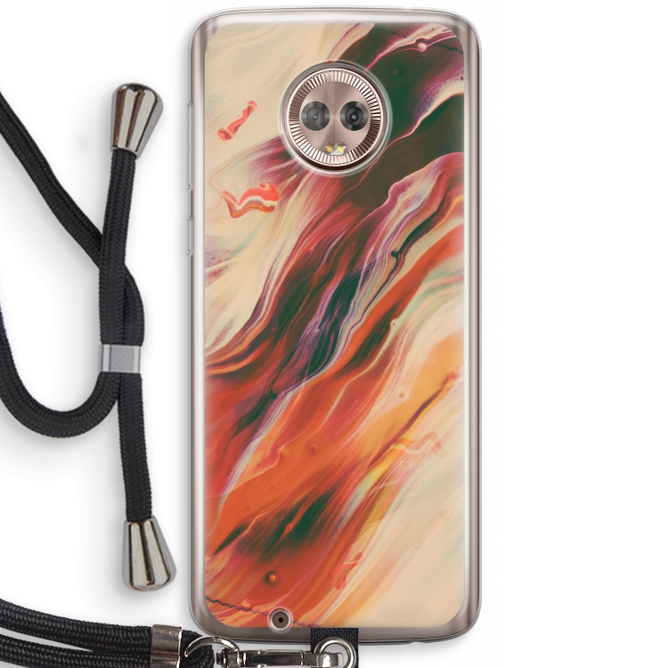 Forgotten Lands: Motorola Moto G6 Transparant Hoesje met koord