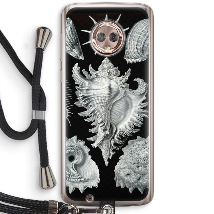 Haeckel Prosobranchia: Motorola Moto G6 Transparant Hoesje met koord