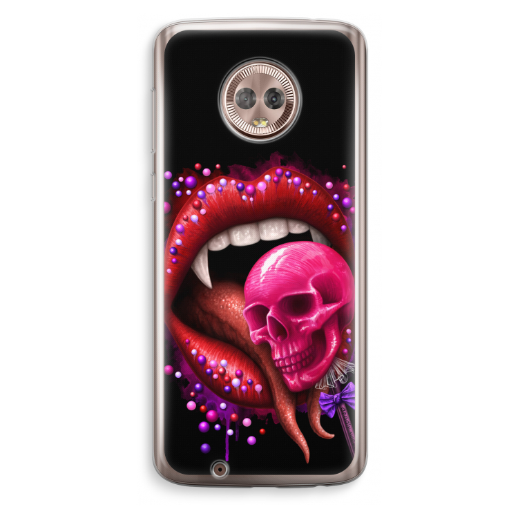 Dodelijk zoet: Motorola Moto G6 Transparant Hoesje