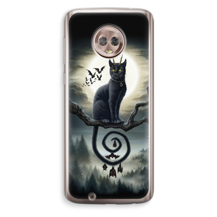 Moonlight Companions: Motorola Moto G6 Transparant Hoesje
