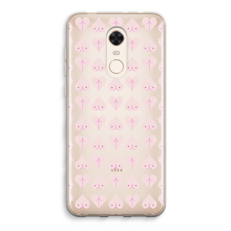Ass 'n Titties: Xiaomi Redmi 5 Transparant Hoesje