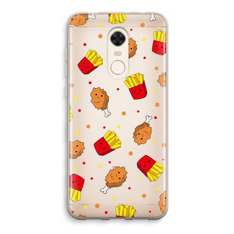 Chicken 'n Fries: Xiaomi Redmi 5 Transparant Hoesje