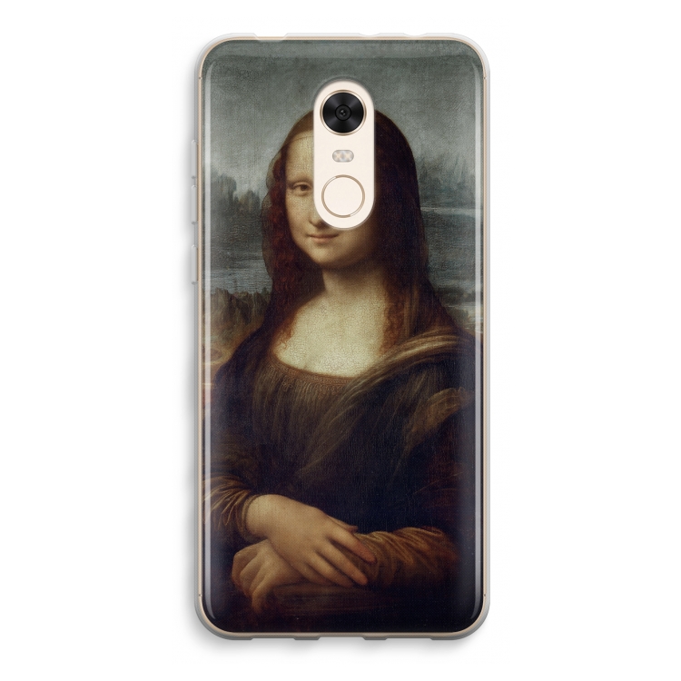 Mona Lisa: Xiaomi Redmi 5 Transparant Hoesje