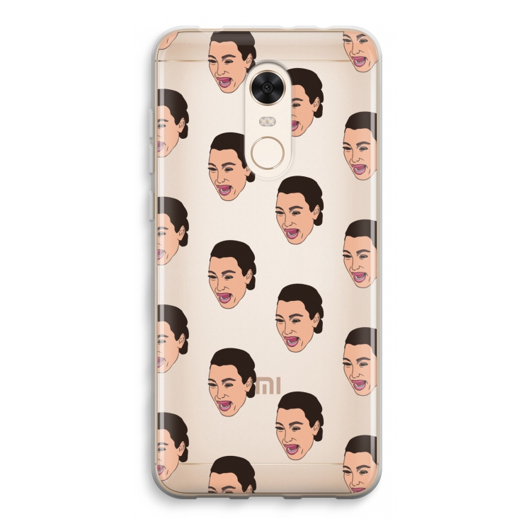 Ugly Cry Call: Xiaomi Redmi 5 Transparant Hoesje