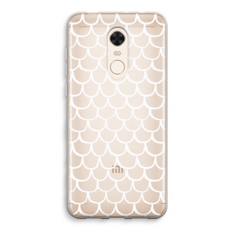 Dakpannetjes: Xiaomi Redmi 5 Transparant Hoesje