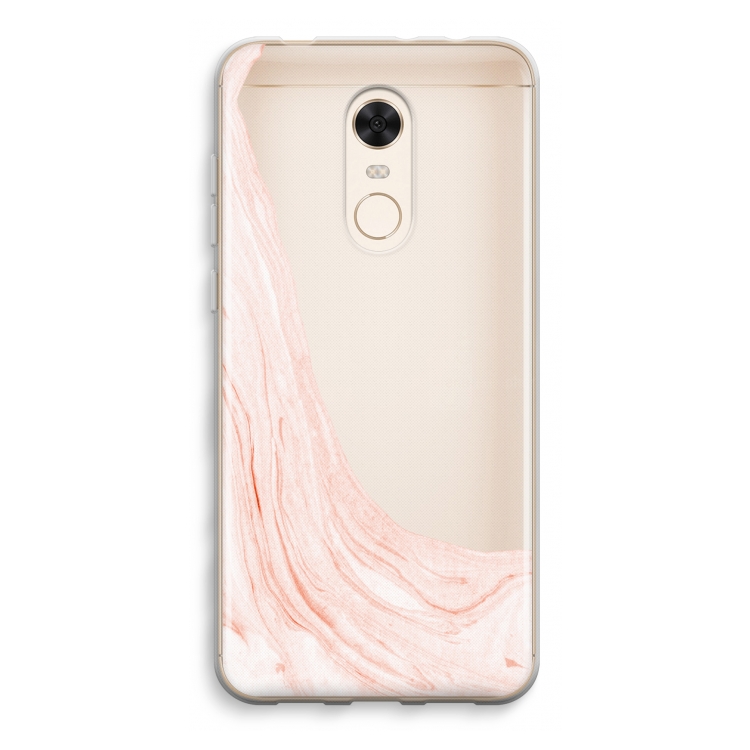 Peach bath: Xiaomi Redmi 5 Transparant Hoesje