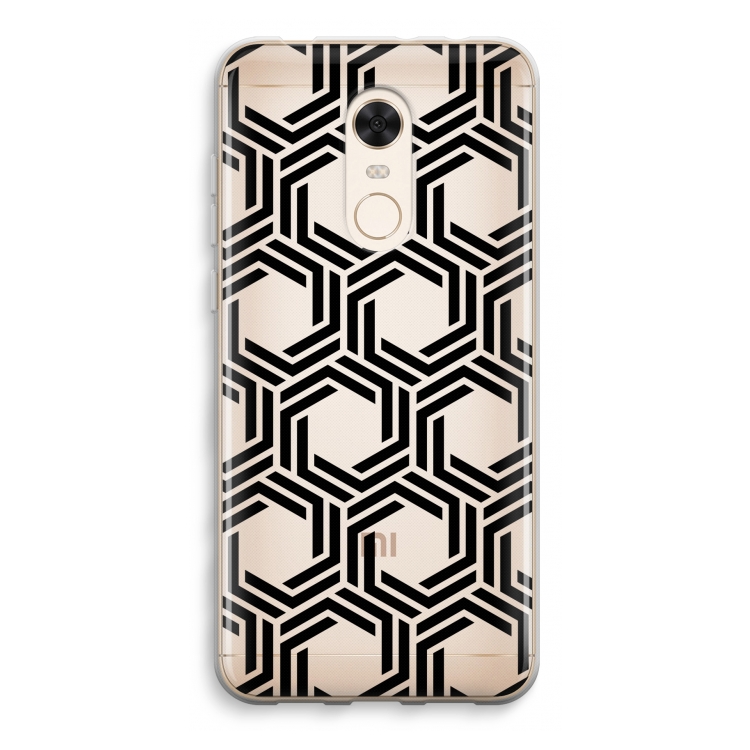Geometrisch patroon: Xiaomi Redmi 5 Transparant Hoesje