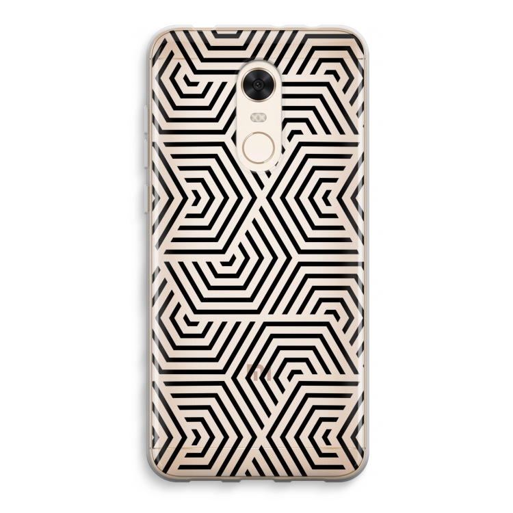 Magic pattern: Xiaomi Redmi 5 Transparant Hoesje