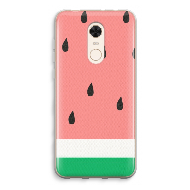 Watermeloen: Xiaomi Redmi 5 Transparant Hoesje