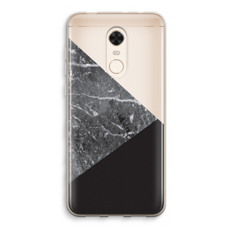 Combinatie marmer: Xiaomi Redmi 5 Transparant Hoesje