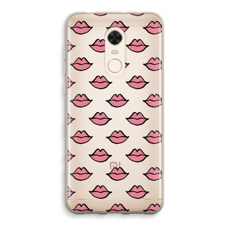 Lipjes: Xiaomi Redmi 5 Transparant Hoesje